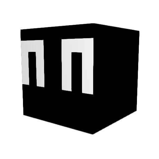 renegade101 Minecraft avatar head, 3D render