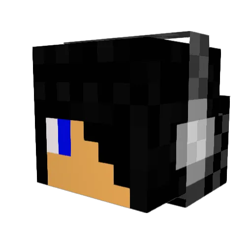 reneizzel10 Minecraft avatar head, 3D render