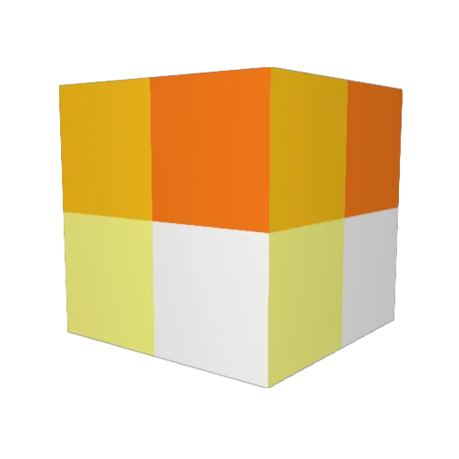renfuy Minecraft avatar head, 3D render