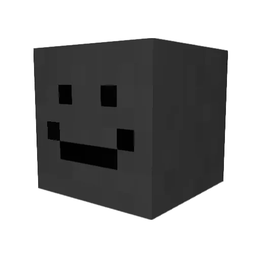 renkt_ Minecraft avatar head, 3D render
