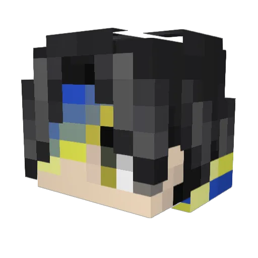 Minecraft-Avatar von renn11x4: Kopf als 3D-Render