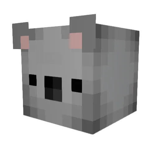 rennok80 Minecraft avatar head, 3D render