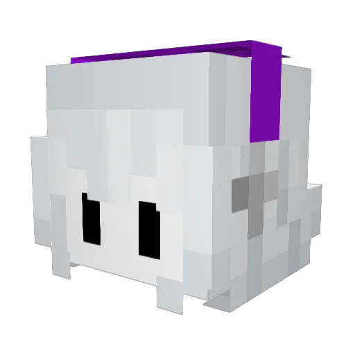 renraks0809 Minecraft avatar head, 3D render