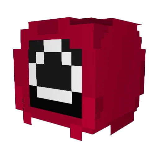 renssssyy Minecraft avatar head, 3D render