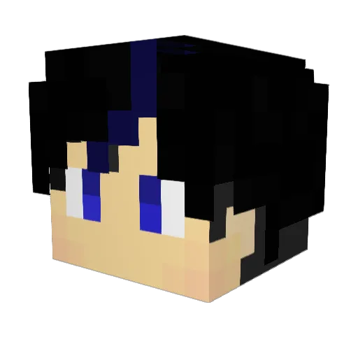 renu_999 Minecraft avatar head, 3D render