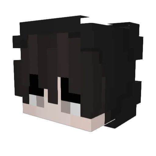 renwentcrazyy Minecraft avatar head, 3D render