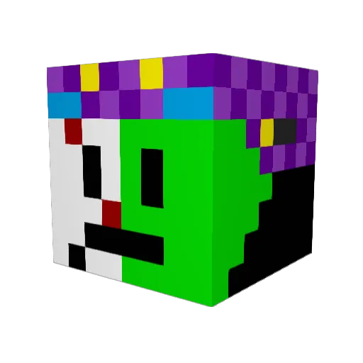 renyfbhn15 Minecraft avatar head, 3D render