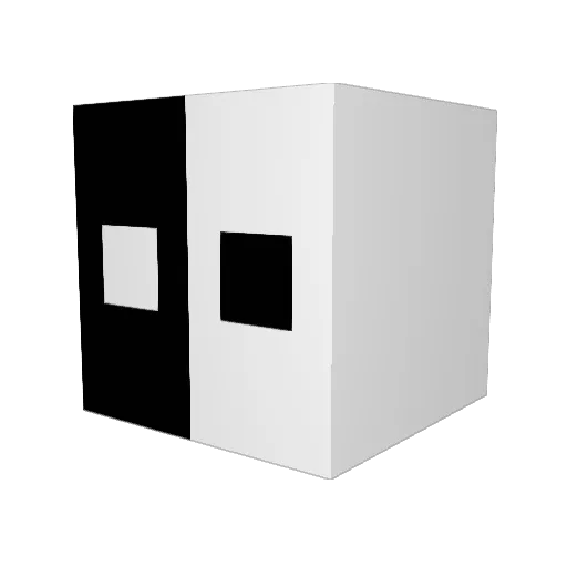 renzou Minecraft avatar head, 3D render