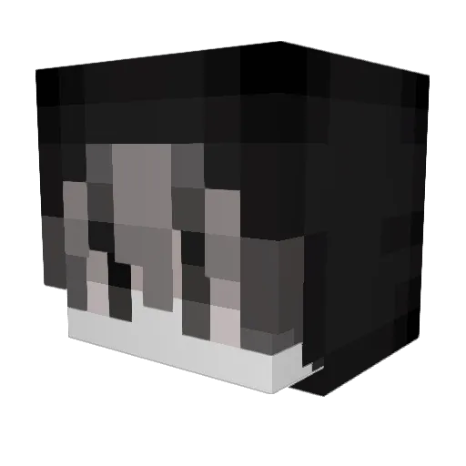 reob4l Minecraft avatar head, 3D render