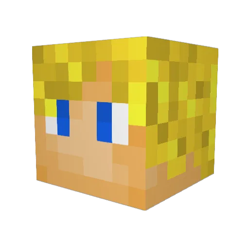 reoreoryou Minecraft avatar head, 3D render