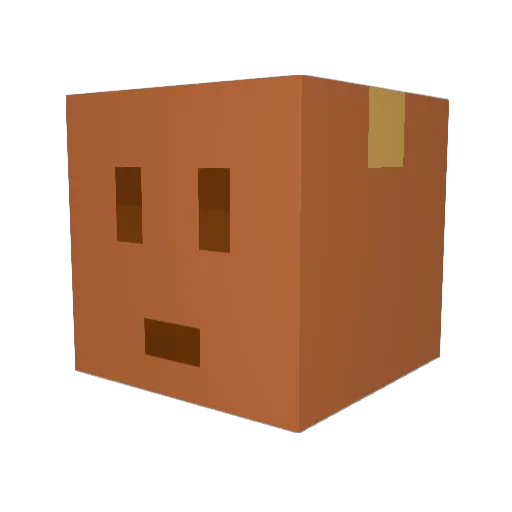 repeater27 Minecraft avatar head, 3D render
