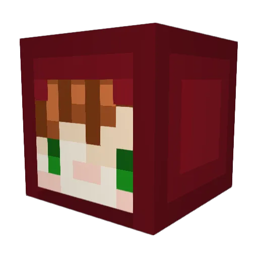 repolainen666 Minecraft avatar head, 3D render