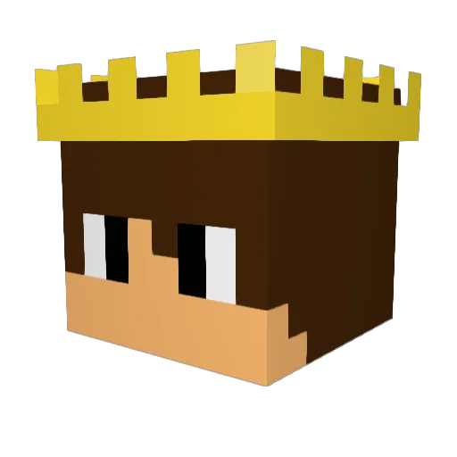 repsaj500 Minecraft avatar head, 3D render