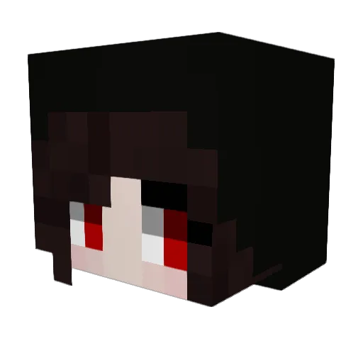 reptjq Minecraft avatar head, 3D render