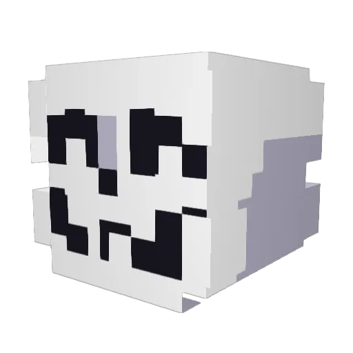 reqeust Minecraft avatar head, 3D render