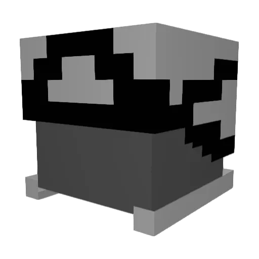 reqorz Minecraft avatar head, 3D render