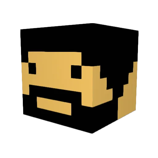 reredu93200 Minecraft avatar head, 3D render