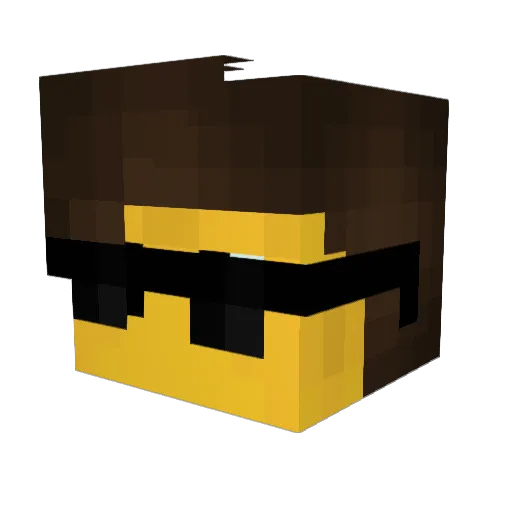 rereui625 Minecraft avatar head, 3D render