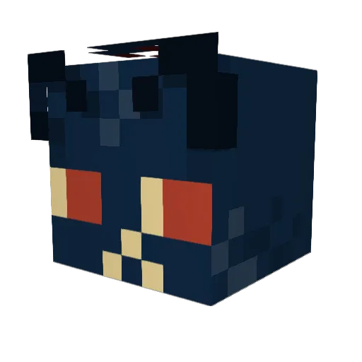 rerodriguez89 Minecraft avatar head, 3D render