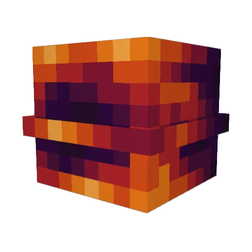 reset_bulleye Minecraft avatar head, 3D render