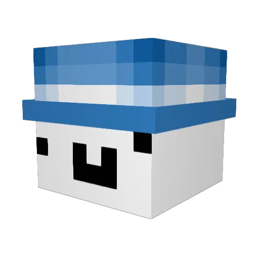 resicoy Minecraft avatar head, 3D render