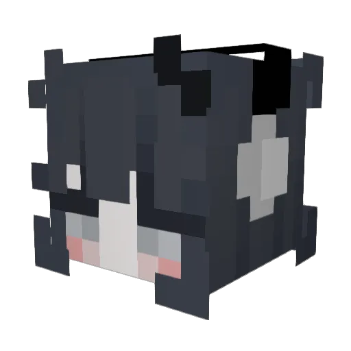 residentst4r Minecraft avatar head, 3D render
