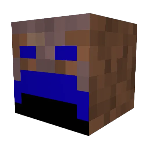 resintgear Minecraft avatar head, 3D render