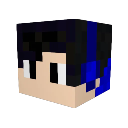 resistance2 Minecraft avatar head, 3D render