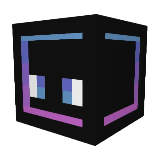 respawntwo Minecraft avatar head, 3D render