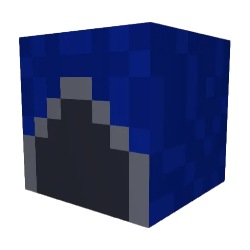 respectthec Minecraft avatar head, 3D render