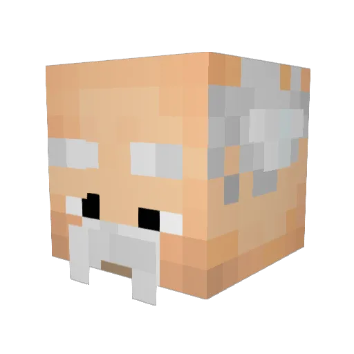 respectthedrip72 Minecraft avatar head, 3D render