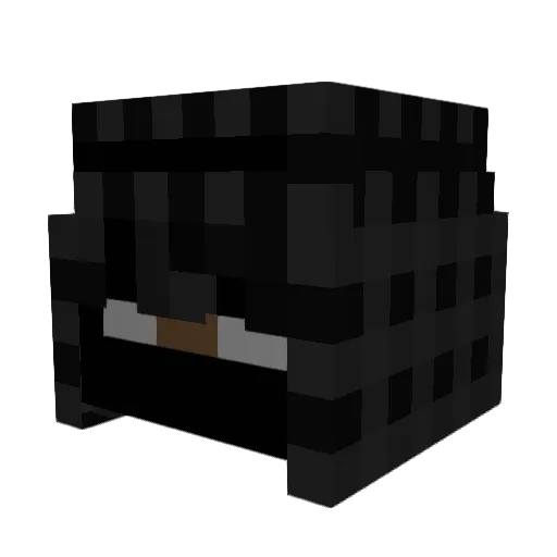restabilize Minecraft avatar head, 3D render