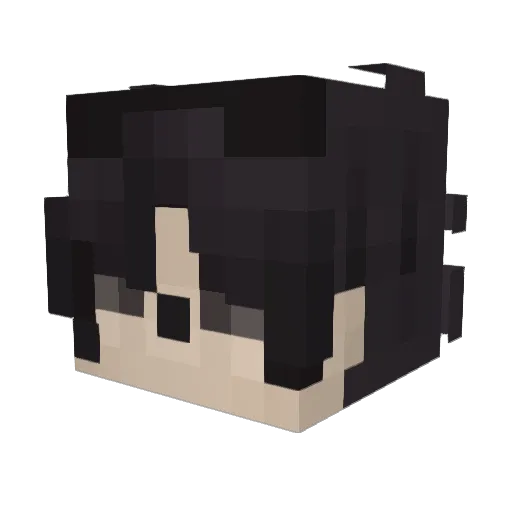restedcrush Minecraft avatar head, 3D render