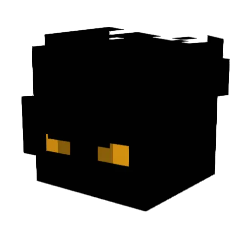 retaa568 Minecraft avatar head, 3D render