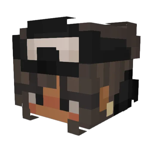 retttaaajjjj Minecraft avatar head, 3D render