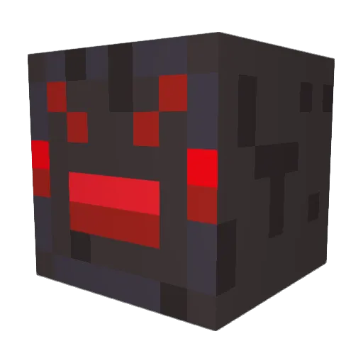 retyl Minecraft avatar head, 3D render