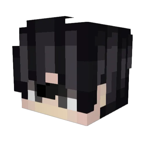 reuniiclus Minecraft avatar head, 3D render