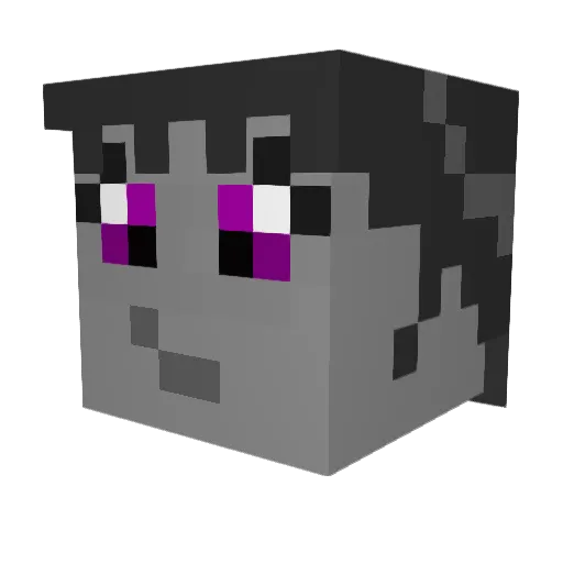 revanant800 Minecraft avatar head, 3D render