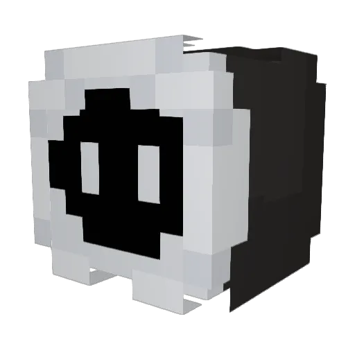 revbwai Minecraft avatar head, 3D render