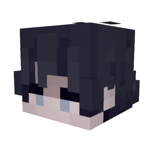 revcakes Minecraft avatar head, 3D render