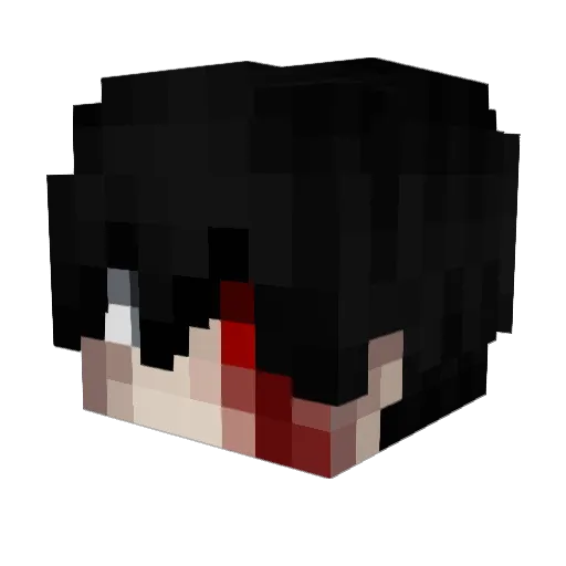 reverenciem Minecraft avatar head, 3D render