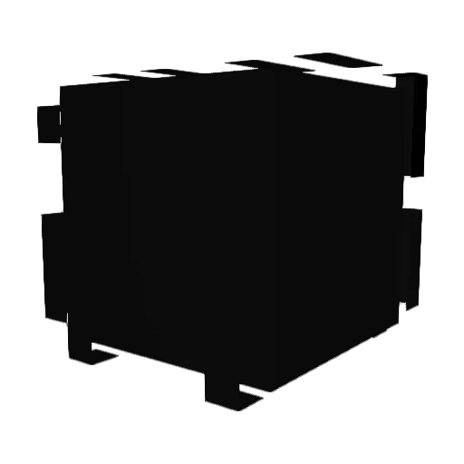 reverinex Minecraft avatar head, 3D render