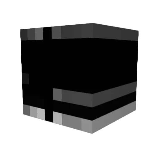 revilNO Minecraft avatar head, 3D render