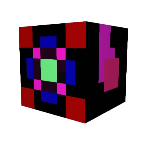 revolte9 Minecraft avatar head, 3D render