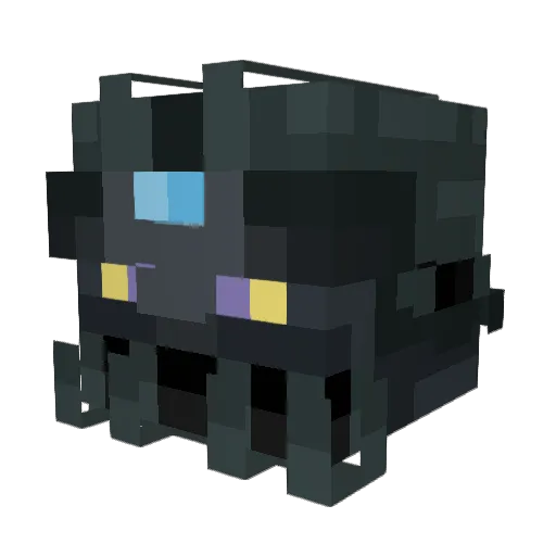revrev210 Minecraft avatar head, 3D render