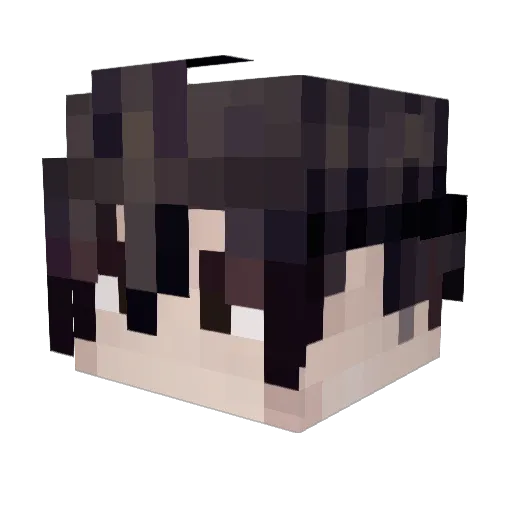 revsolo Minecraft avatar head, 3D render