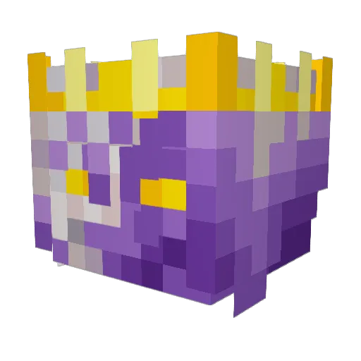 revulon Minecraft avatar head, 3D render