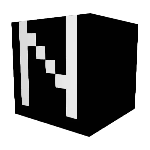 rewind_ranch Minecraft avatar head, 3D render