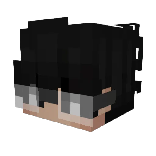 rewindles Minecraft avatar head, 3D render