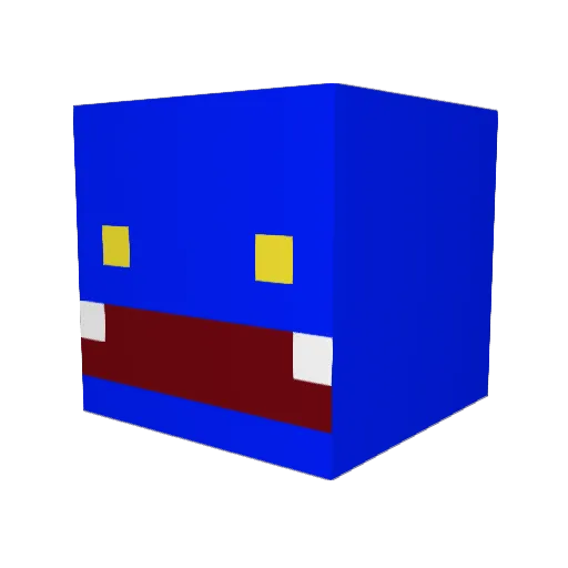 rex19520 Minecraft avatar head, 3D render